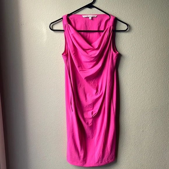 rachel roy pink dress RACHEL Rachel Roy Women's Pink Fahari Ombre Chiffon Dress - 12 - Pink